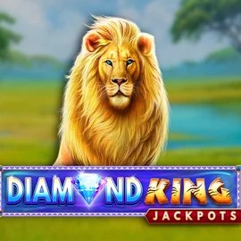 Diamond King Jackpots online game logo by SpinPlay Games on wintarii.co.nl