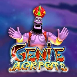 Official Jackpots logo: Genie Jackpots by Blueprint Gaming at Wintari Casino