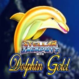 Dolphin Gold with Stellar Jackpots logo by Lightning Box Game Wintari Casino