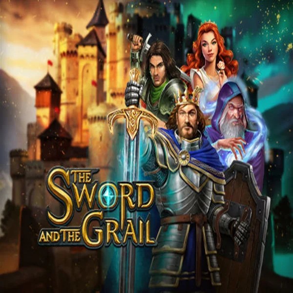 The Sword and the Grail logo by Play'n GO Wintari Casino